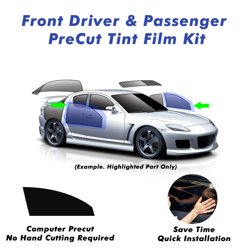 Fits 2013-2017 Honda Accord Sedan Window Film Visor Only Precut Window Tint