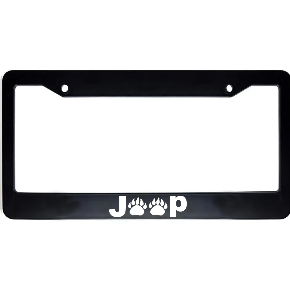 License Plate Holder for Jeep Wrangler YJ 1987-1995 11233.01 Rugged Ridge Tag
